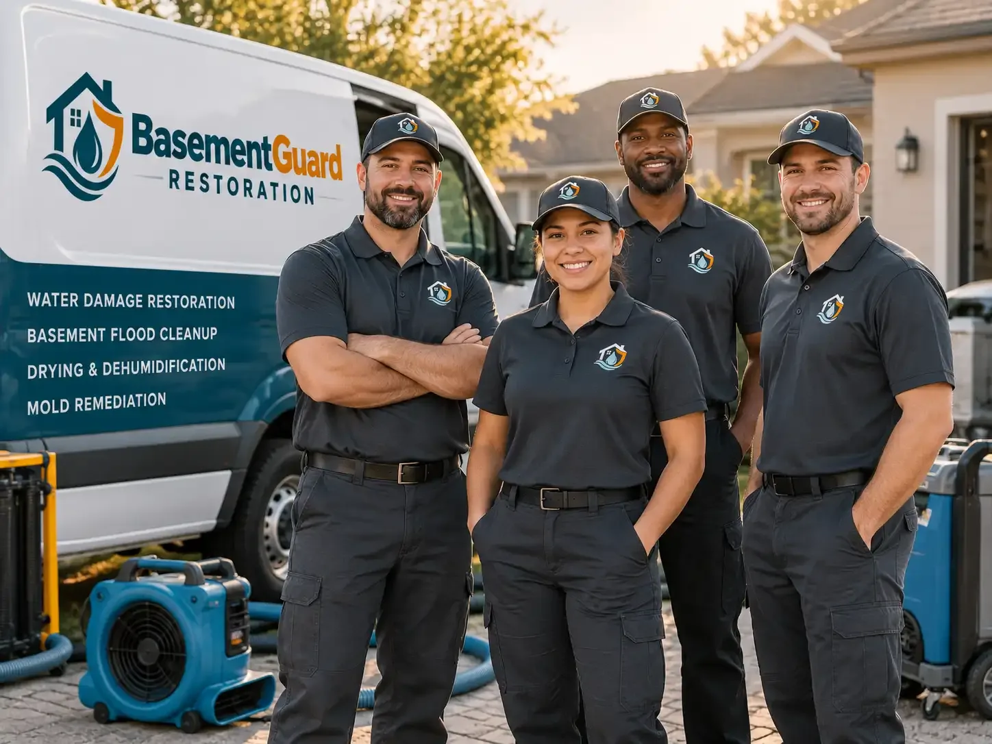 Basement Water Damage Restoration company in Glasford, IL